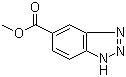 structure of CAS# 113053-50-2, Methyl 1,2,3-benzotriazole-5-carboxylate;Methyl 1H-benzo[d][1,2,3]triazole-5-carboxylate; Methyl 1H-benzotriazole-5-carboxylate; Methyl benzotriazole-5-carboxylate; 1H-Benzotriazole-5-carboxylic acid methyl ester