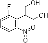 结构式 CAS# 1131605-32-7, 2-(2-氟-6-硝基苯基)-1,3-丙二醇