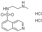 structure of CAS# 113276-94-1, N-[2-(Methylamino)ethyl]-5-isoquinolinesulfonamide dihydrochloride;H 8 dihydrochloride