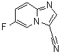 结构式 CAS# 1134327-96-0, 6-氟咪唑并[1,2-a]吡啶-3-甲腈