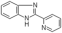 structure of CAS# 1137-68-4, 2-(2-Pyridyl)benzimidazole;2-(2-Pyridyl)-1H-benzimidazole; 2-Pyridin-2-yl-1H-benzimidazole