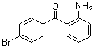 structure of CAS# 1140-17-6, (2-Aminophenyl)(4-bromophenyl)methanone