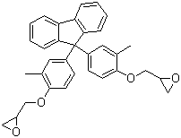 structure of CAS# 114205-89-9, 9,9-Bis(4-hydroxy-3-methylphenyl)fluorene diglycidyl ether