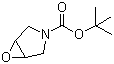 structure of CAS# 114214-49-2, 3-Boc-6-oxa-3-aza-bicyclo[3.1.0]hexane;6-Oxa-3-aza-bicyclo[3.1.0]hexane-3-carboxylic acid tert-butyl ester