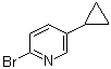 结构式 CAS# 1142197-14-5, 2-溴-5-环丙基吡啶