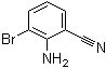 结构式 CAS# 114344-60-4, 2-氨基-3-溴苯甲腈