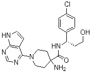 结构式 CAS# 1143532-39-1, 卡帕塞替尼
