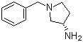结构式 CAS# 114715-38-7, (S)-1-苄基-3-氨基吡咯烷
