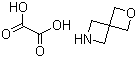 structure of CAS# 1159599-99-1, 2-Oxa-6-azaspiro[3.3]heptane ethanedioate;2-Oxa-6-azaspiro[3.3]heptane oxalate