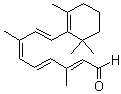 trans-Retinal molecular structure (CAS 116-31-4)