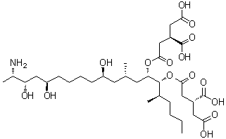Fumonisin B1 molecular structure (CAS 116355-83-0)