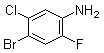 结构式 CAS# 116369-24-5, 4-溴-5-氯-2-氟苯胺