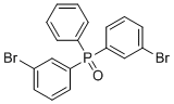 结构式 CAS# 1163698-32-5, 双(3-溴苯基)苯基膦氧化物