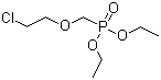 structure of CAS# 116384-56-6, Diethyl [(2-chloroethoxy)methyl]phosphonate