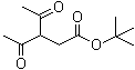 结构式 CAS# 116423-03-1, 3-乙酰基-4-氧代戊酸叔丁酯