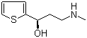 structure of CAS# 116539-57-2, (1R)-3-(Methylamino)-1-(2-thienyl)-1-propanol;(R)-(+)-3-(N-Methylamino)-1-(2-thienyl)-1-propanol; (R)-3-Methylamino-1-(2-thienyl)-1-propanol; N-Methyl[(R)-3-hydroxy-3-(2-thienyl)propyl]amine