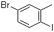 结构式 CAS# 116632-39-4, 5-溴-2-碘甲苯; 4-溴-1-碘-2-甲基苯