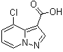 结构式 CAS# 1167056-17-8, 4-氯-吡唑并[1,5-a]吡啶-3-羧酸