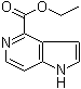 结构式 CAS# 1167056-36-1, 1H-吡咯并[3,2-c]吡啶-4-羧酸乙酯