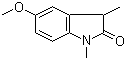 5-Methoxy-1,3-dimethyl-2-indolinone molecular structure (CAS 116707-99-4)