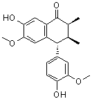 结构式 CAS# 117047-76-4, 五脂素 A1