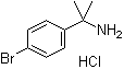 结构式 CAS# 1173047-86-3, 2-(4-溴苯基)丙-2-胺盐酸盐