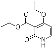 结构式 CAS# 1174046-84-4, 4-乙氧基-2-氧代-1,2-二氢吡啶-3-羧酸乙酯