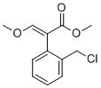 结构式 CAS# 117428-51-0, 甲基(E)-3-甲氧基-2-(2-氯甲基苯基)-2-丙烯酸酯