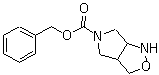 structure of CAS# 1174730-77-8, Tetrahydro-1H-pyrrolo[3,4-c]isoxazole-5(3H)-carboxylic acid phenylmethyl ester