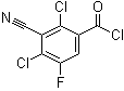 结构式 CAS# 117528-59-3, 2,4-二氯-3-氰基-5-氟苯甲酰氯