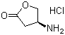 structure of CAS# 117752-82-6, (S)-4-Aminodihydro-2(3H)-furanone hydrochloride;(4S)-4-Aminodihydro-2(3H)-furanone hydrochloride
