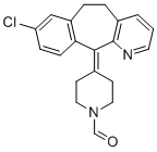 structure of CAS# 117810-61-4, Desloratadine N-Formyl Impurity;4-(13-chloro-4-azatricyclo[9.4.0.03,8]pentadeca-1(11),3(8),4,6,12,14-hexaen-2-ylidene)piperidine-1-carbaldehyde