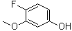 structure of CAS# 117902-15-5, 4-Fluoro-3-methoxyphenol