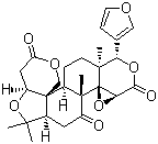 structure of CAS# 1180-71-8, Limonin;Limonoate D-ring-lactone; Limonoic acid di-delta-lactone