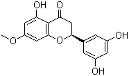 structure of CAS# 118024-26-3, Blumeatin;5,3',5'-Trihydroxy-7-methoxyflavanone