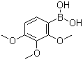 结构式 CAS# 118062-05-8, 2,3,4-三甲氧基苯硼酸