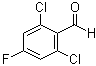 结构式 CAS# 1182709-86-9, 2,6-二氯-4-氟苯甲醛
