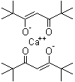 结构式 CAS# 118448-18-3, 二(2,2,6,6-四甲基-3,5-庚二酮)钙