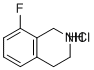 structure of CAS# 1185030-61-8, 8-Fluoro-1,2,3,4-Tetrahydroisoquinoline hydrochloride