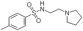 结构式 CAS# 1188264-95-0, 4-甲基-N-[2-(1-吡咯烷基)乙基]苯磺酰胺