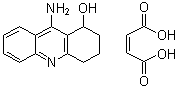 structure of CAS# 118909-22-1, Velnacrine maleate