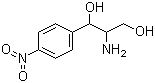structure of CAS# 119-62-0, 2-Amino-1-(4-nitrophenyl)-1,3-propanediol
