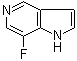 structure of CAS# 1190315-04-8, 7-Fluoro-1H-pyrrolo[3,2-c]pyridine