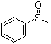 结构式 CAS# 1193-82-4, 苯基甲基亚砜; 甲基苯基亚砜