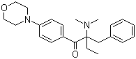 结构式 CAS# 119313-12-1, 2-苄基-2-二甲基氨基-1-(4-吗啉苯基)丁酮