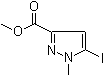 结构式 CAS# 1193244-87-9, 5-碘-1-甲基-1H-吡唑-3-羧酸甲酯