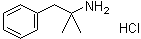 structure of CAS# 1197-21-3, Phentermine hydrochloride