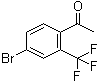 结构式 CAS# 1197231-94-9, 1-[4-溴-2-(三氟甲基)苯基]乙酮