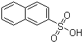 结构式 CAS# 120-18-3, 2-萘磺酸; 萘-2-磺酸