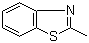 2-Methylbenzothiazole molecular structure (CAS 120-75-2)